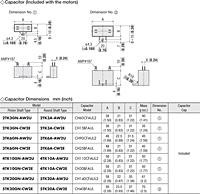 Capacitor Dimensions