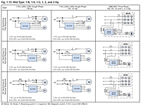 Brake Motor Wiring Schematics (115/208/220/230 V)
