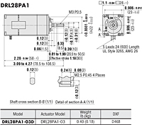 Actuator Dimensions